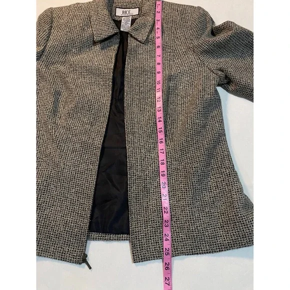 BICÉ by Sag Harbor Womens Skirt Suit Jacket Blazer Pencil Skirt Size 10 Vintage - Picture 13 of 16